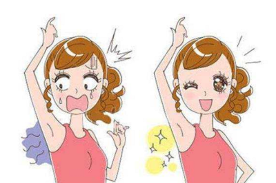 小切口術治療腋臭的方法